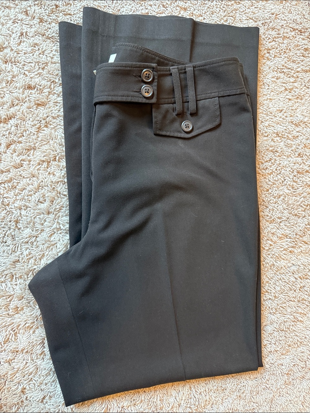 LOFT Dark Brown Women's Julie Trousers